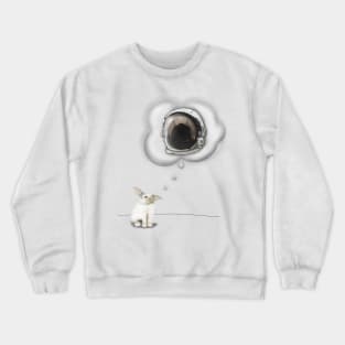 I want to be an astronaut Crewneck Sweatshirt